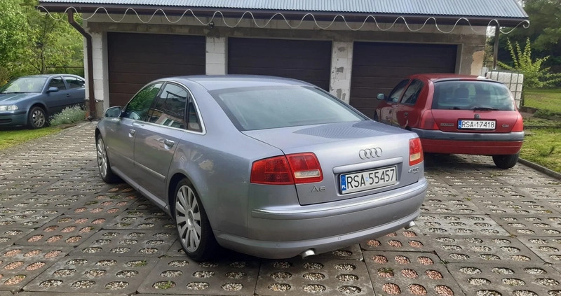 Audi A8 cena 16000 przebieg: 290000, rok produkcji 2005 z Knyszyn małe 16